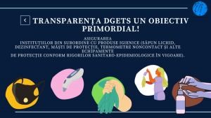 Transparența DGETS un obiectiv primordial!